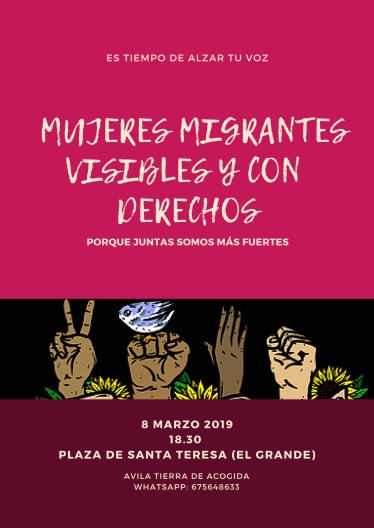 MUJERES MIGRANTES VISIBLES Y CON DERECHOS