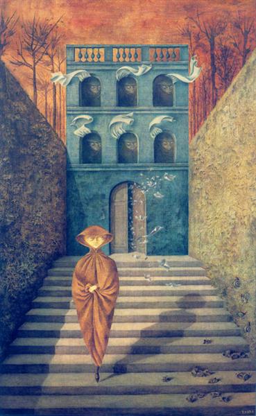 Remedios Varo, breaking-off-1955.jpg!Large
