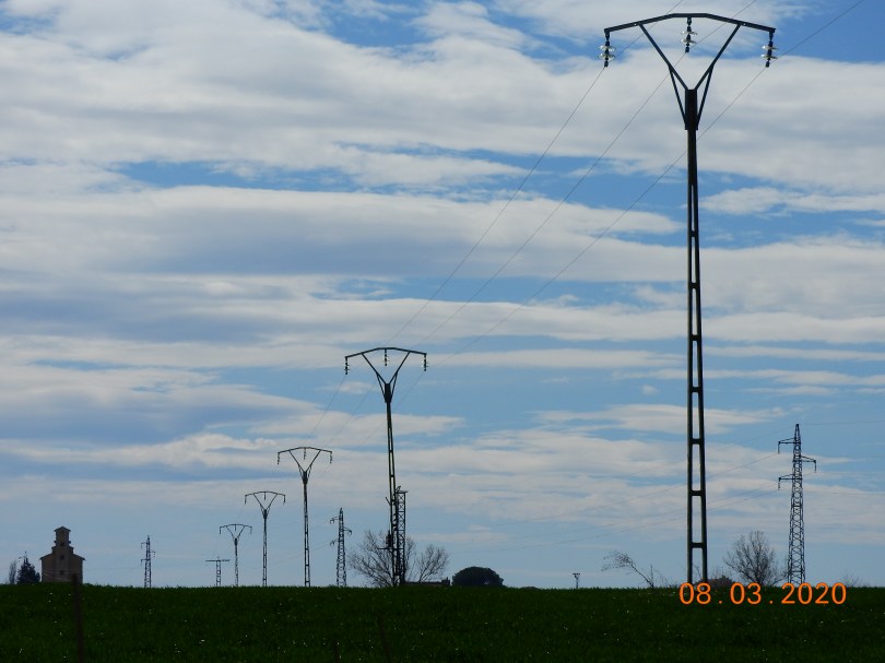 linea aerea Sanchidrian